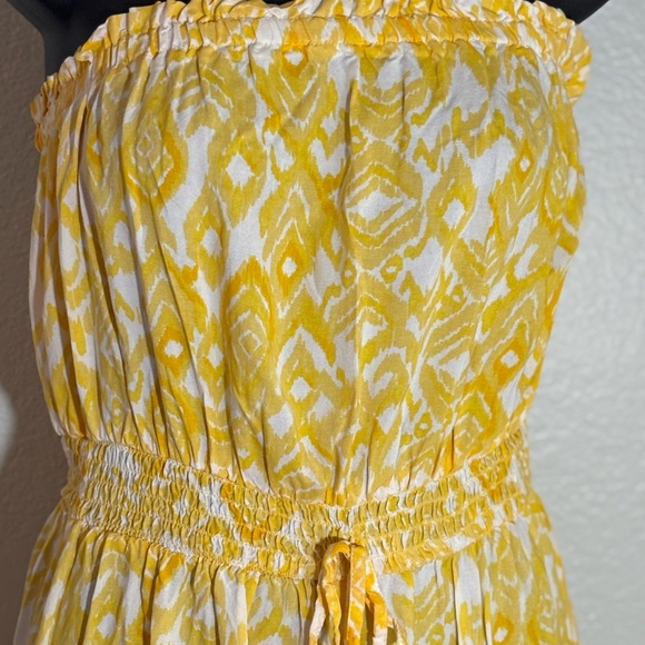 Jessica Simpson Yellow Halter Maxi Sundress - Picture 7 of 8
